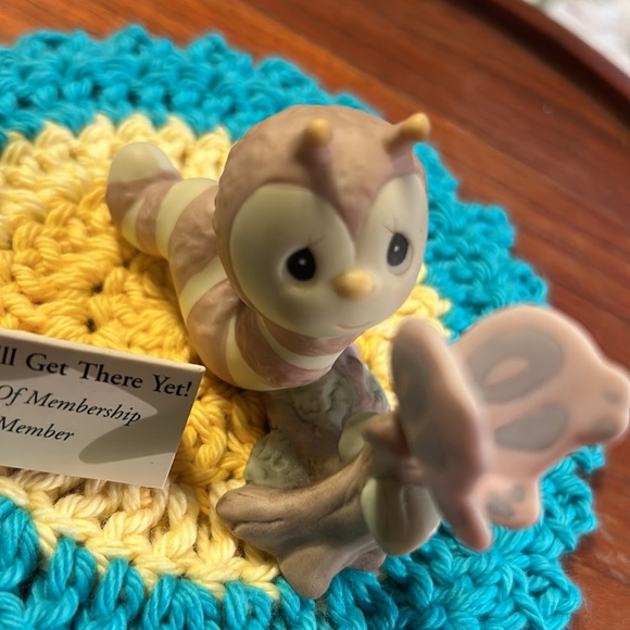 Precious Moments 1999 Don’t Fret, We’ll Get There Yet! Enesco Caterpillar NIB - Picture 5 of 14